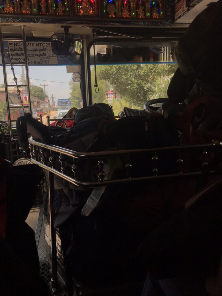 Bus travel in Sri Lanka