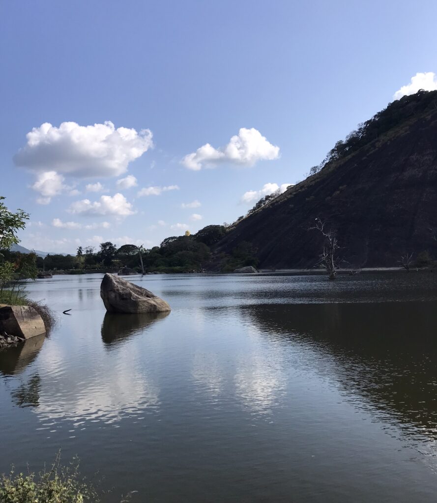 Temple Lake in Dambulla
