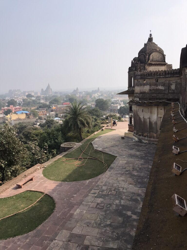 A view from Laxmi Narayan Temple in Orchha