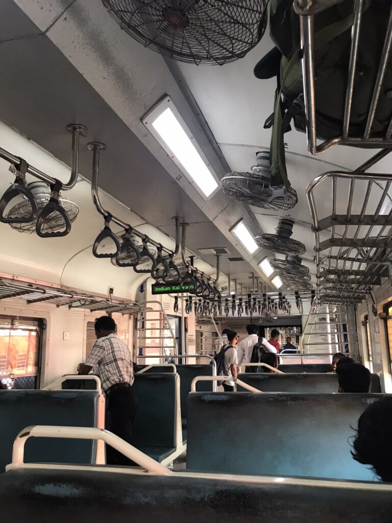 A MEMU train in Kerala