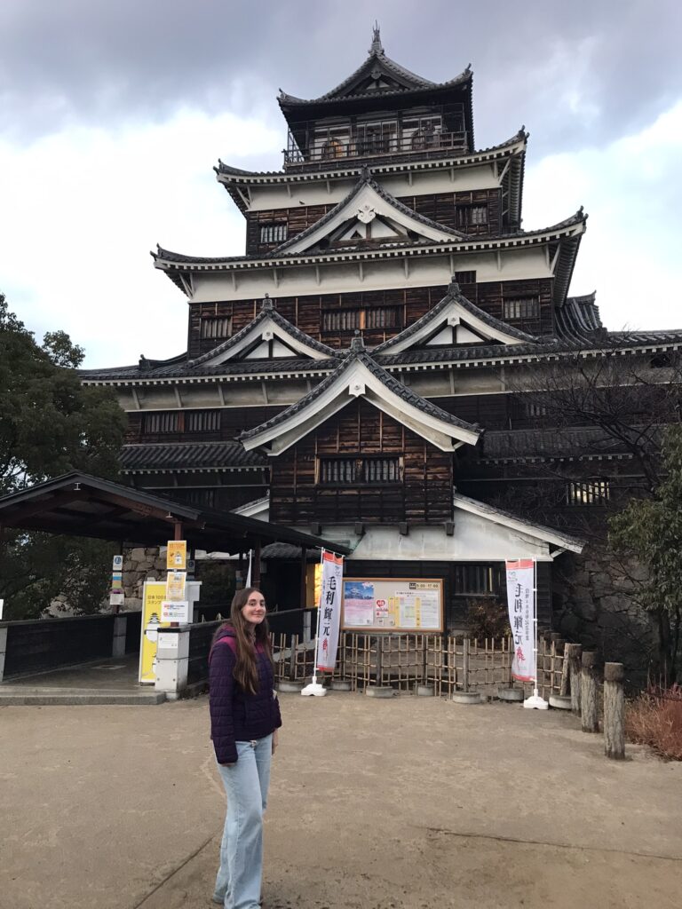 Hiroshima Castle in Japan