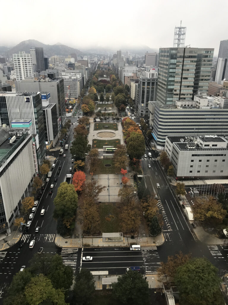 Odori Park in Sapporo