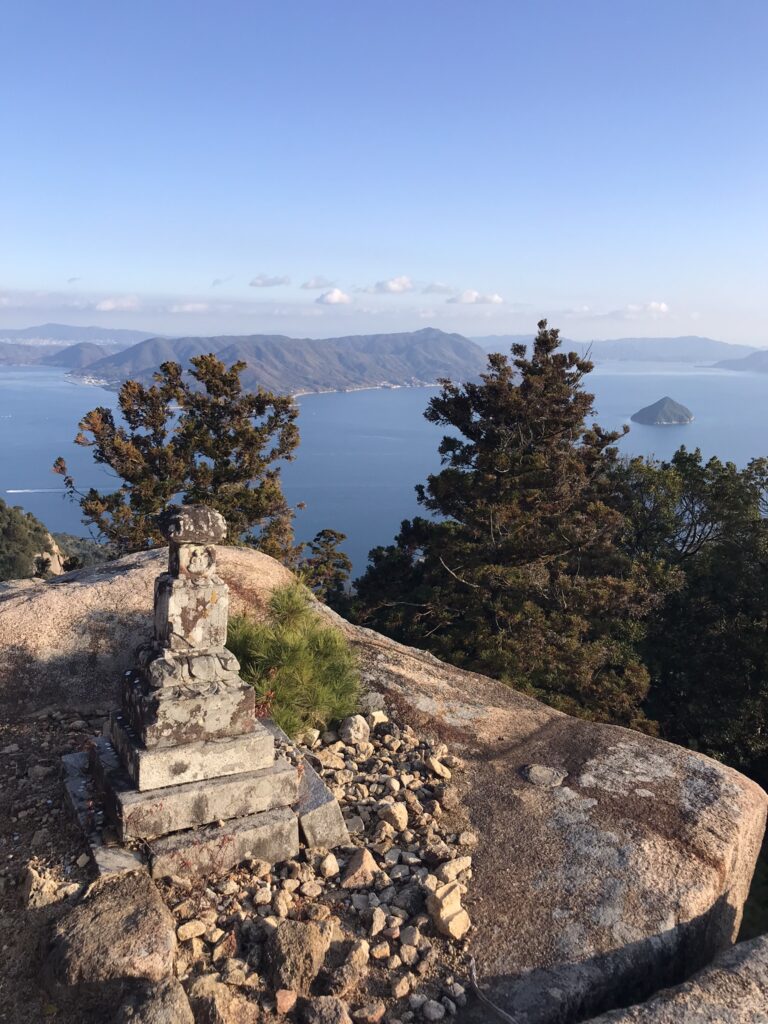 The summit of Mount Misen on Itsukushima