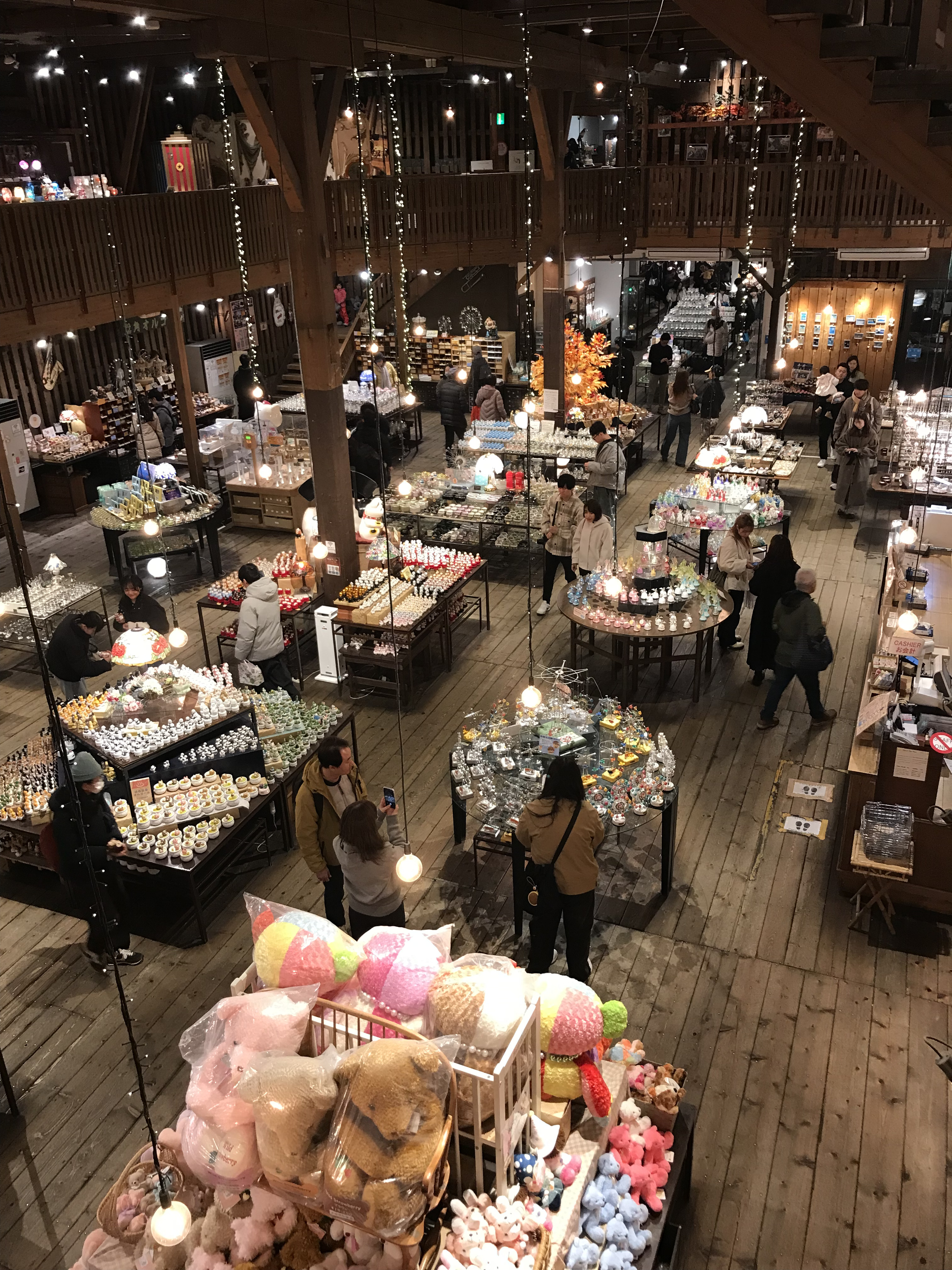 Music boxes at the musum in Otaru