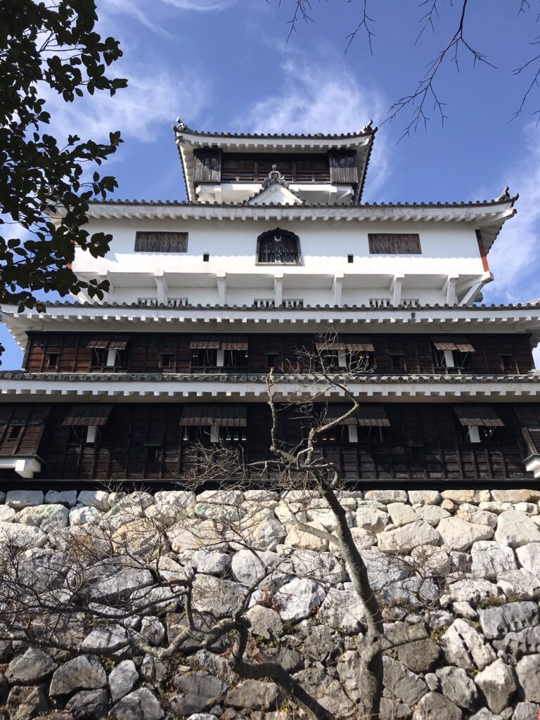 Iwakuni castle in Japan