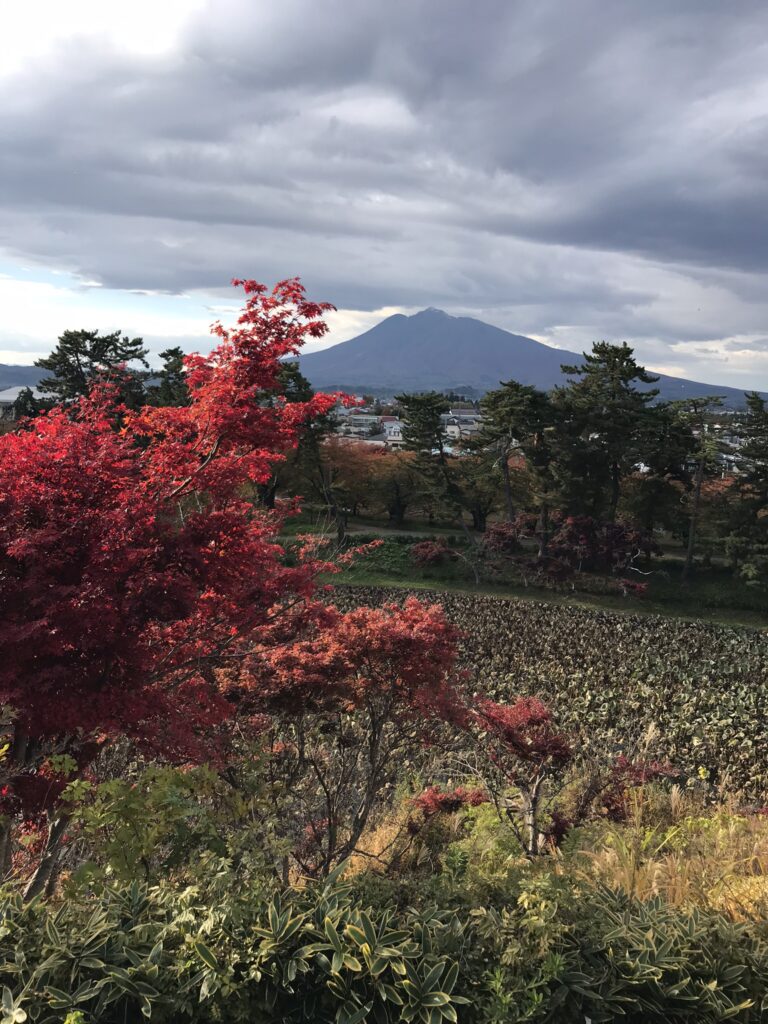 Hirosaki Castle Park in Tohoku