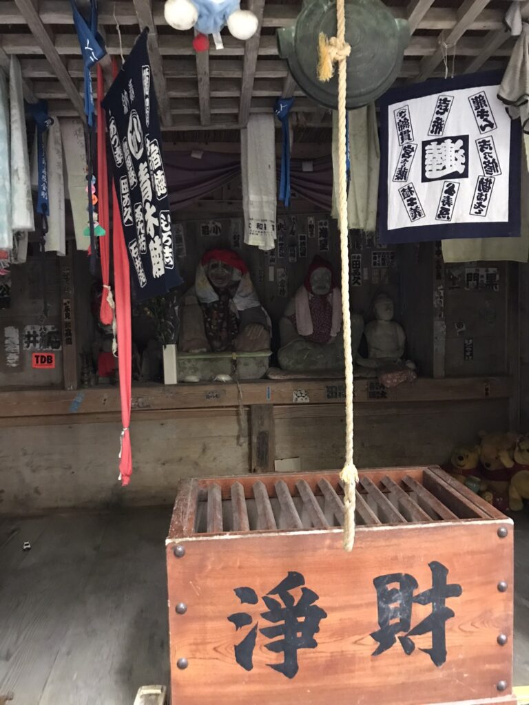 A shrine in Yamadera