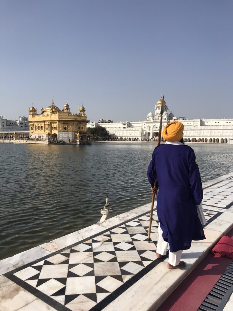 The Golden Temple in Amritsar