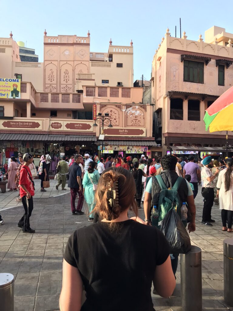 A street in Amritsar near the Golden Temple
