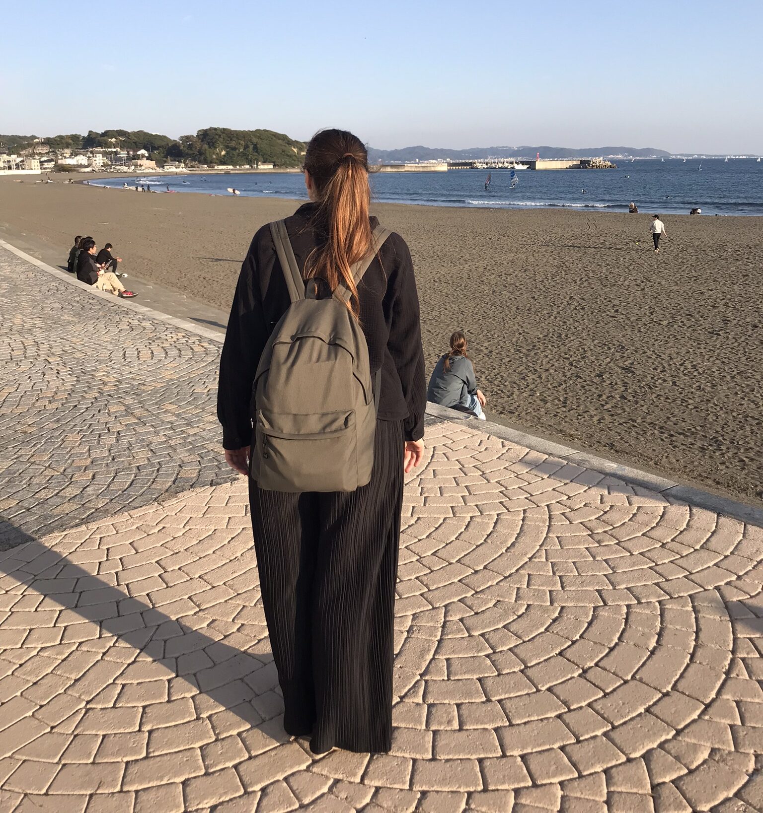 A beach in Kamakura