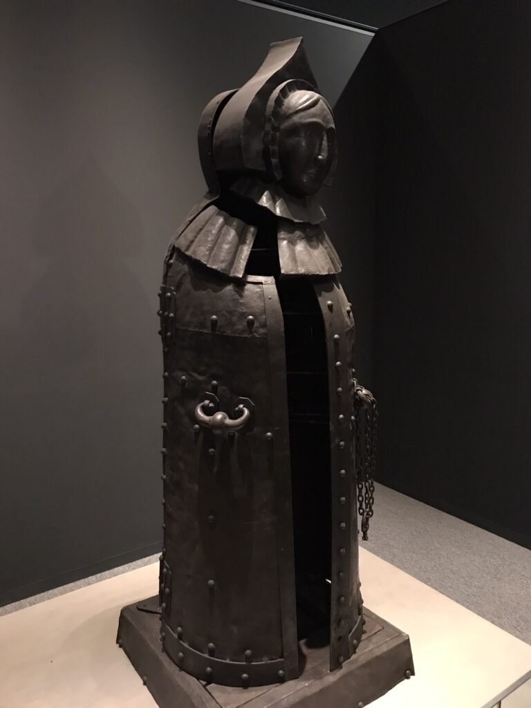 The iron maiden at Meiji University Museum