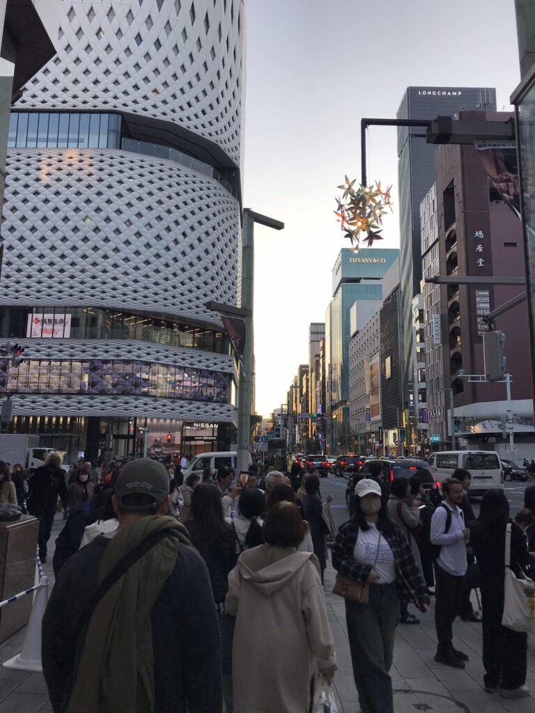 Ginza in Tokyo