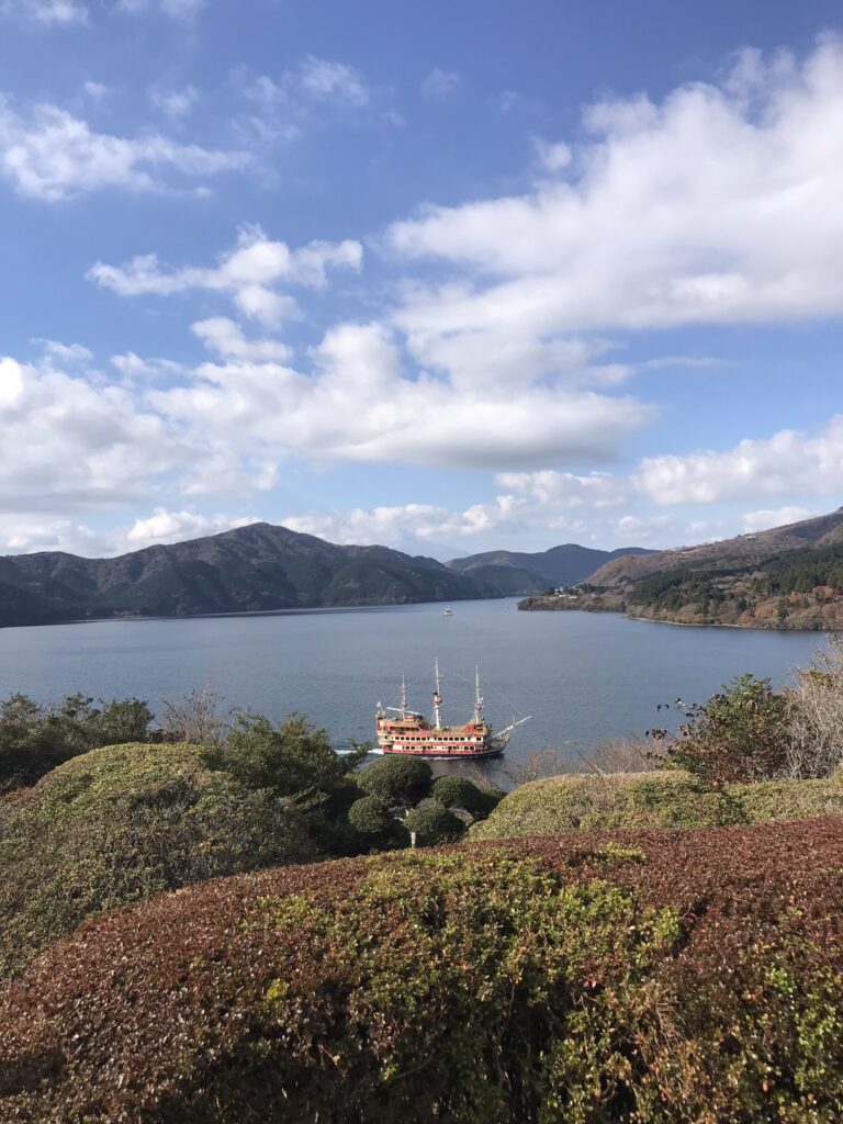 Lake Ashi in Kanto