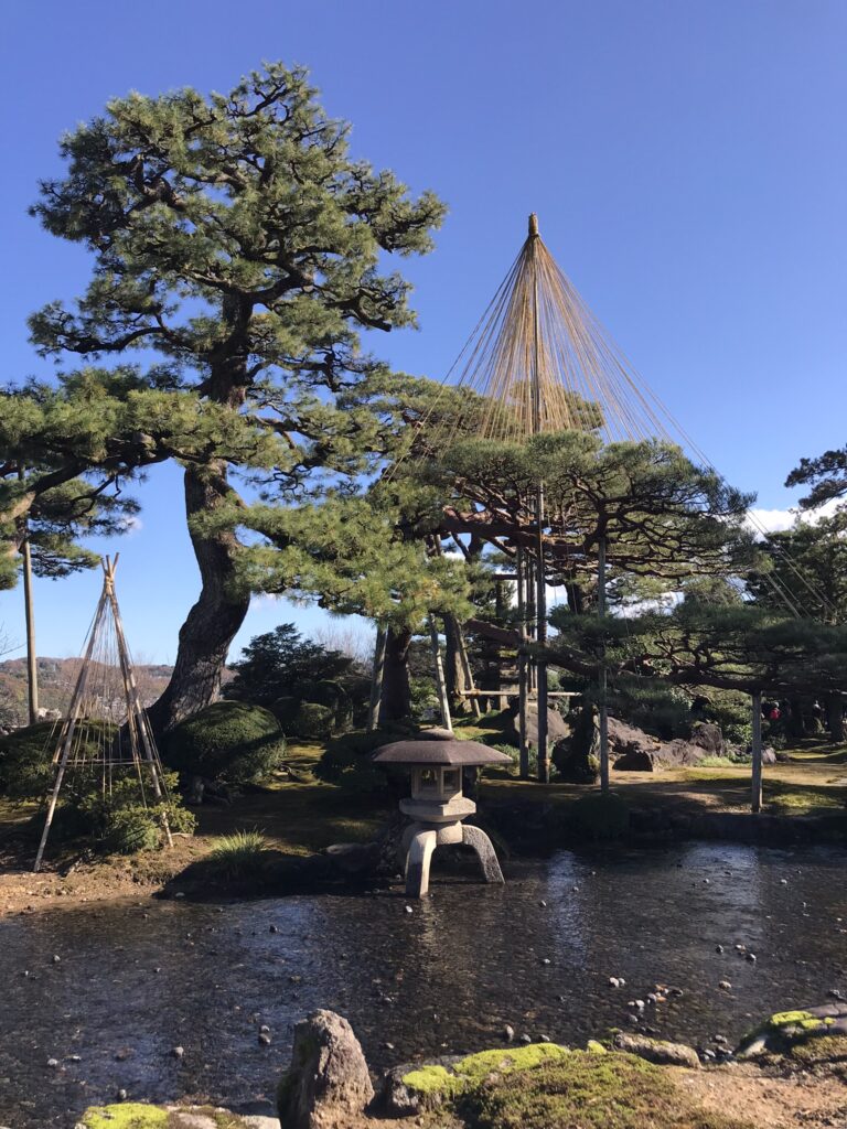 Kenroku-en garden in Kanazawa