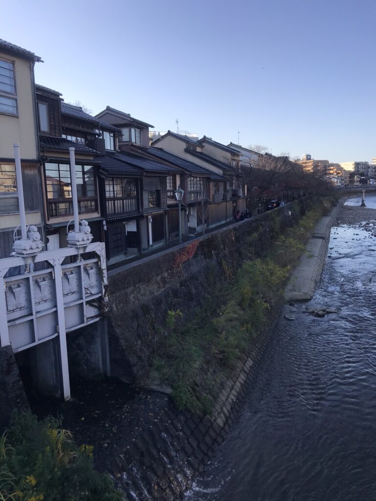 Higashi Chaya district in Kanazawa
