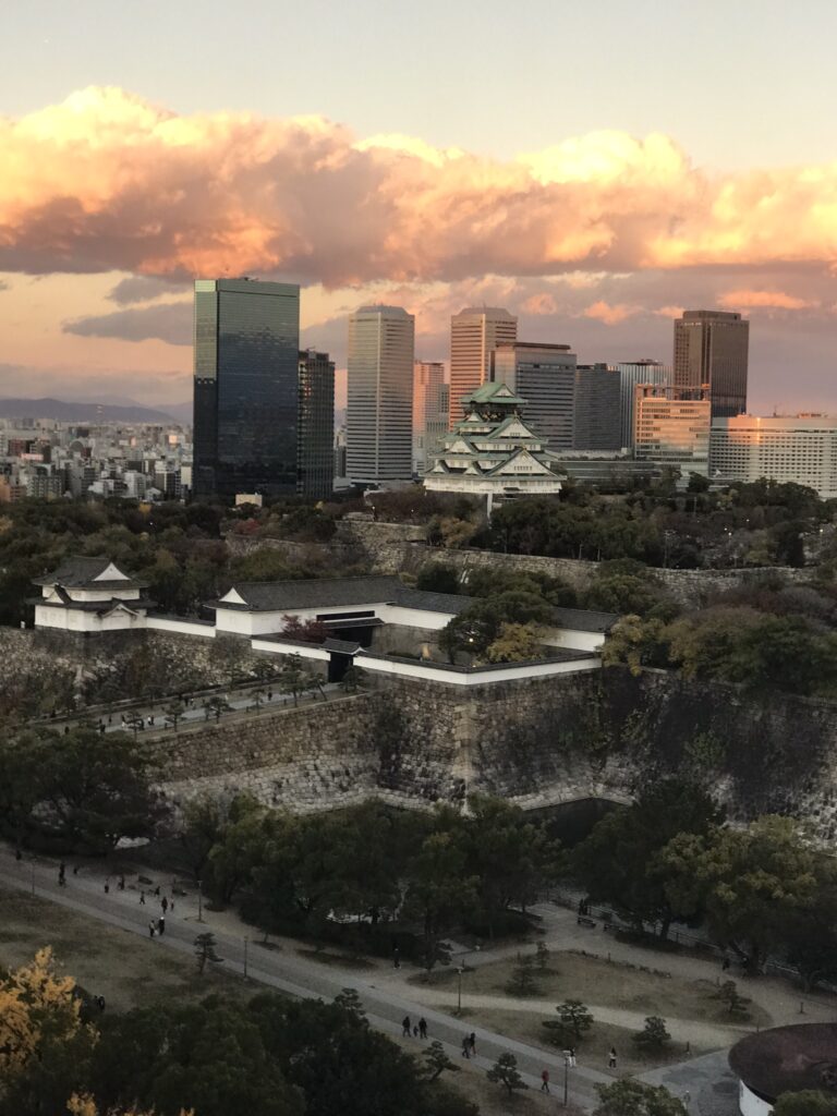 Osaka Castle in Kansai