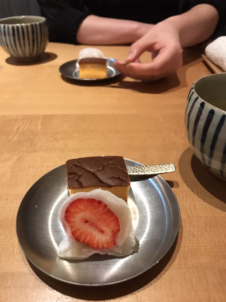 A mochi dessert in Kansai