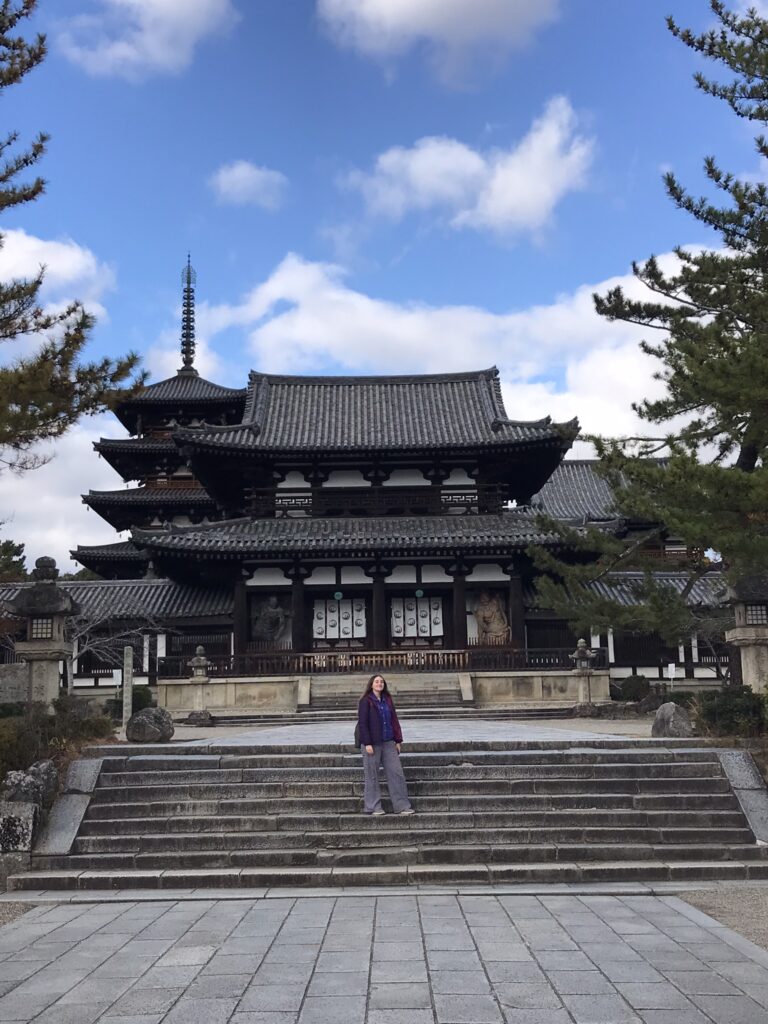 Horyu-ji temple near Nara