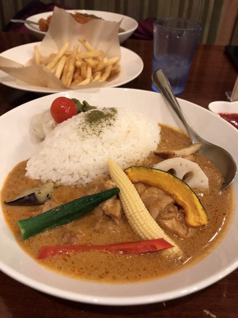 A Japanese curry in Nara