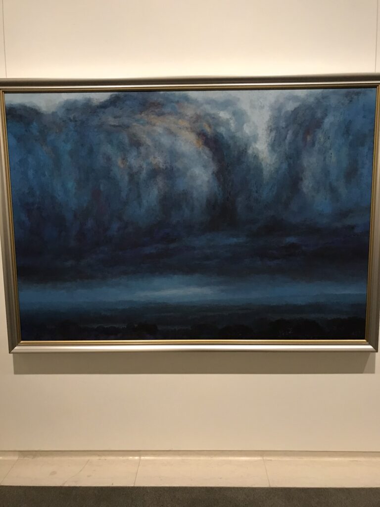 A painting at the national museum of modern art in Kyoto