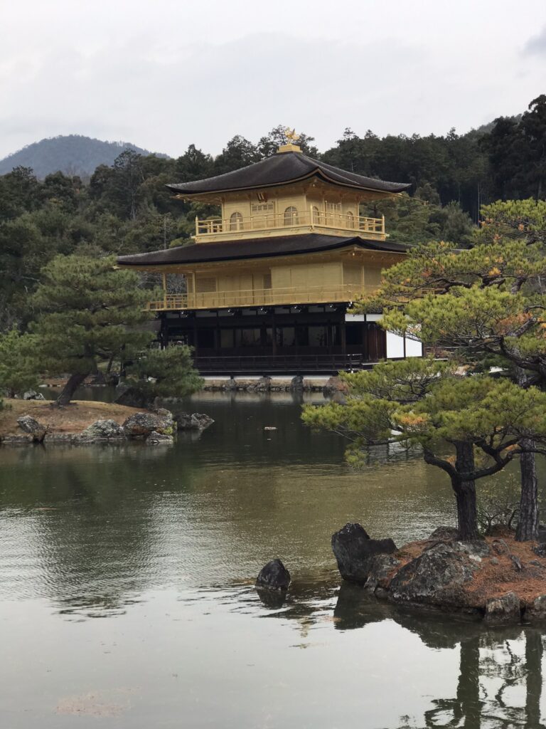Kinkanku-ji temple in Kyoto
