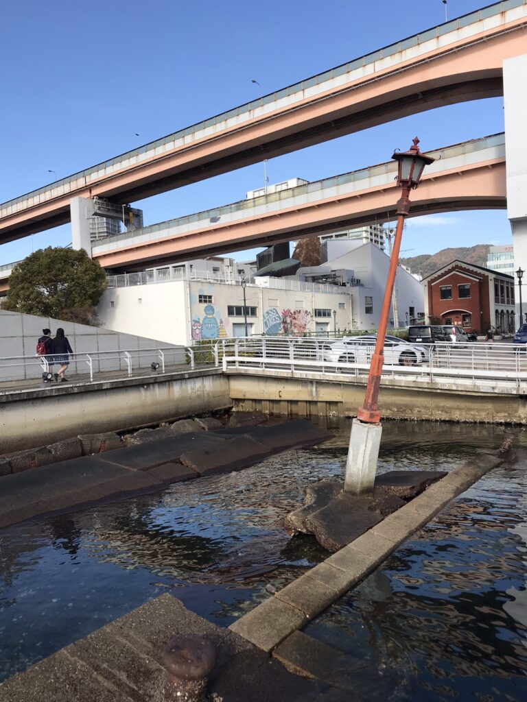 A monument to the Great Hanshin earthquake in Kobe