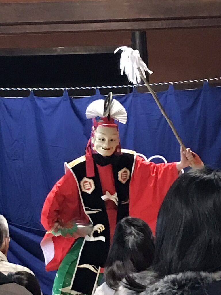 A noh performance in Okayama