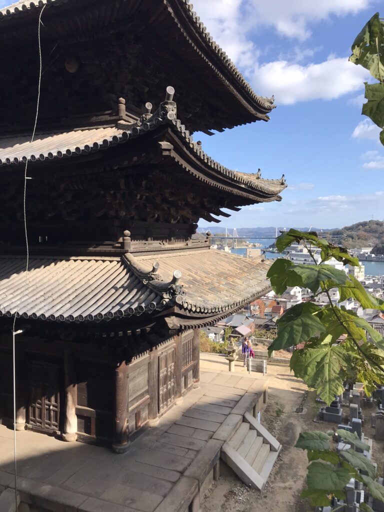 Tennei-ji pagoda in Onomichi