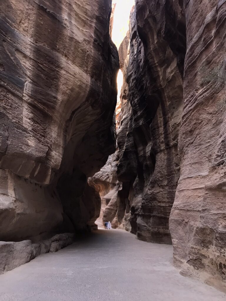 The Siq at Petra