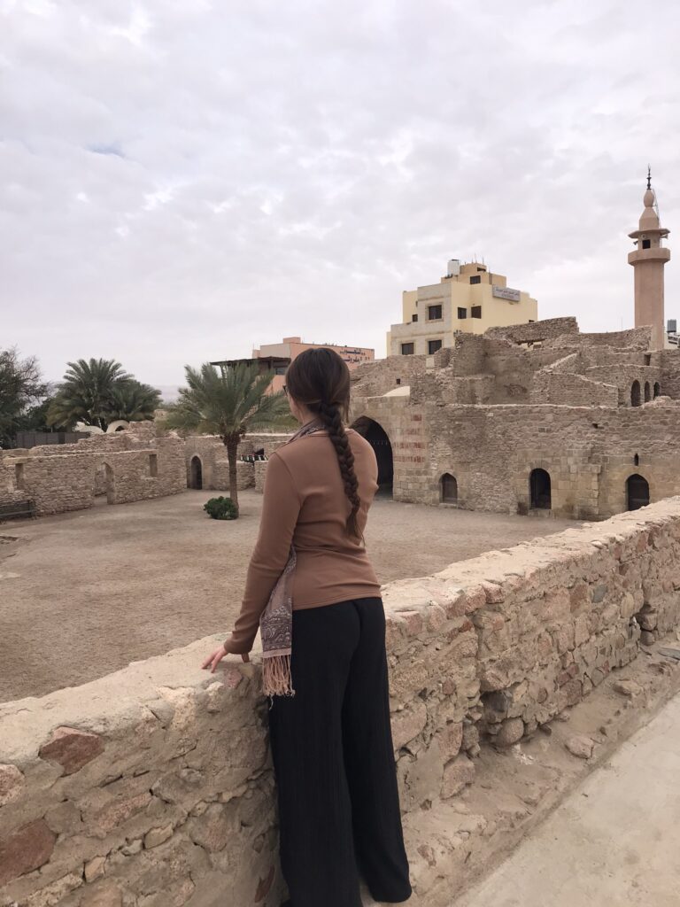 Inside Aqaba Fort in southern Jordan