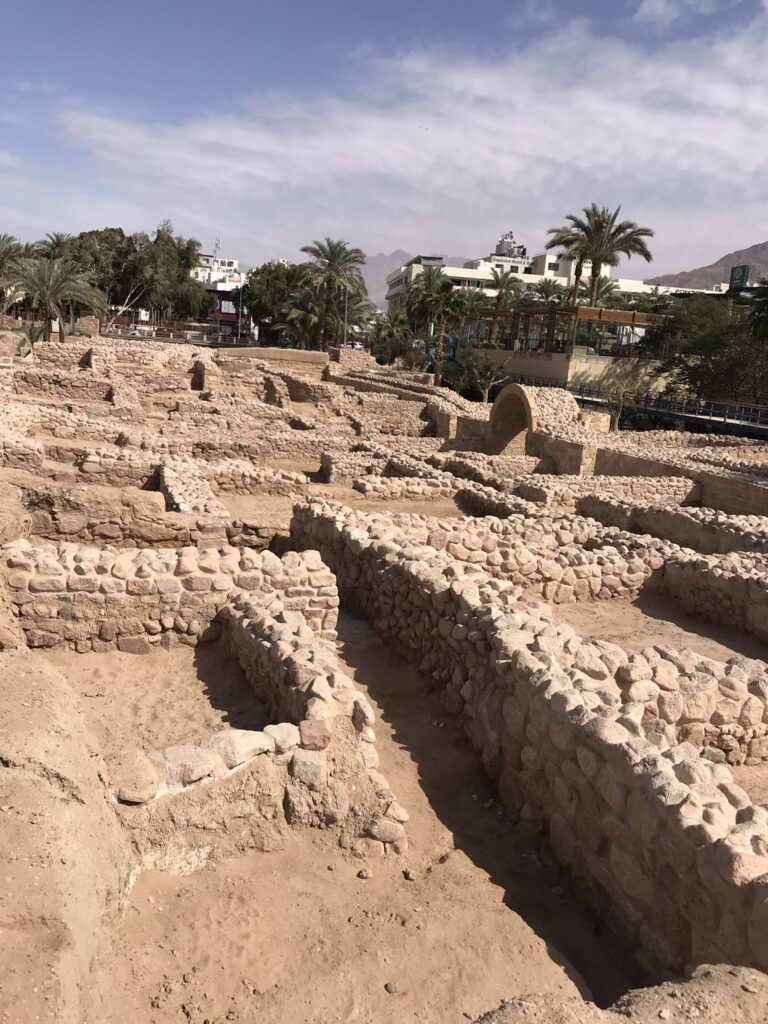 Ayla archaeological site in Aqaba