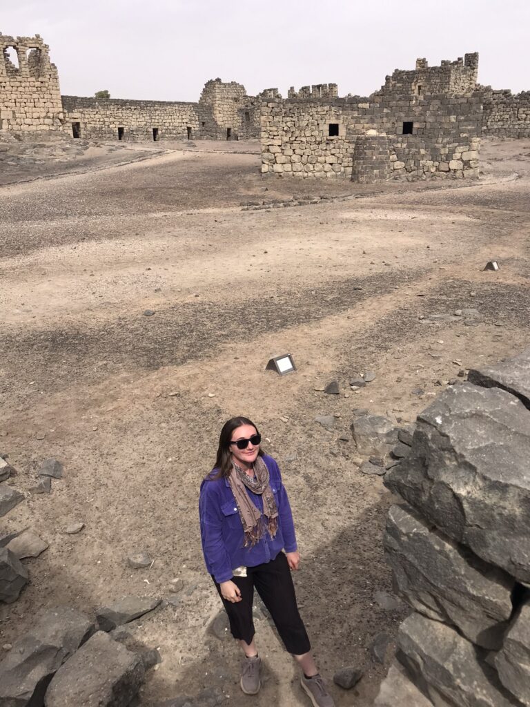 Azraq Castle in eastern Jordan