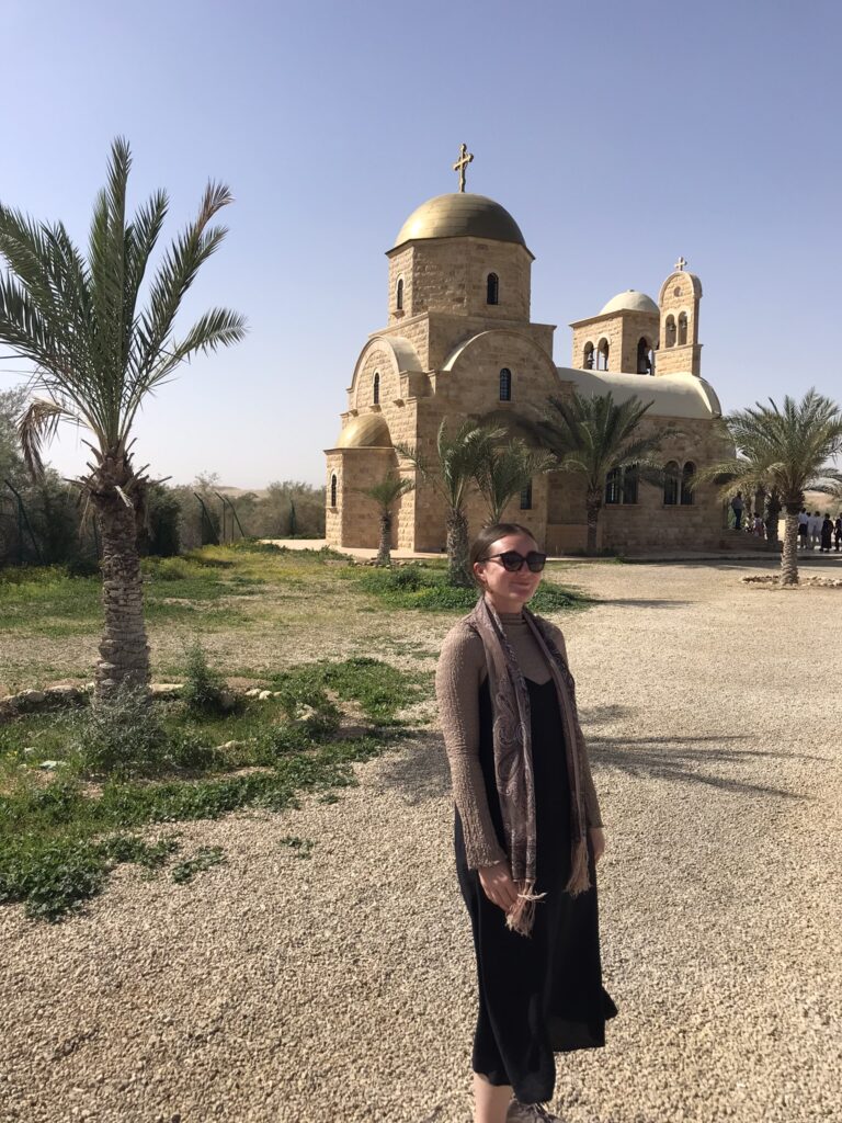 A church at Bethany near the River Jordan