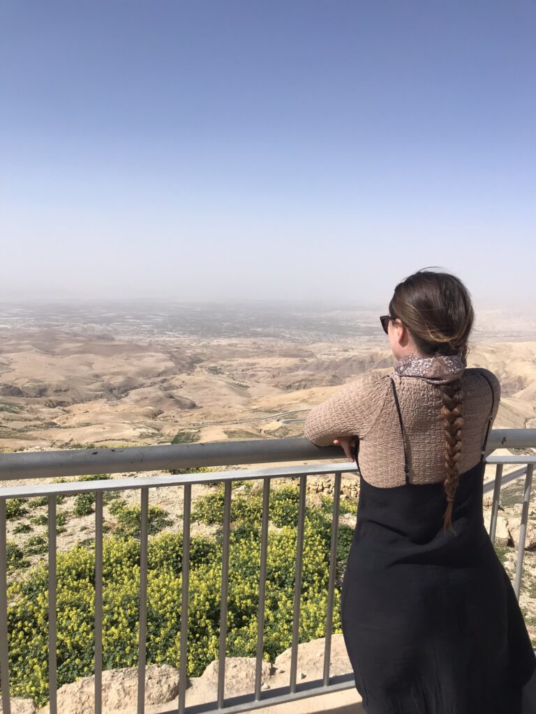 A view of the Jordan Valley from Mount Nebo