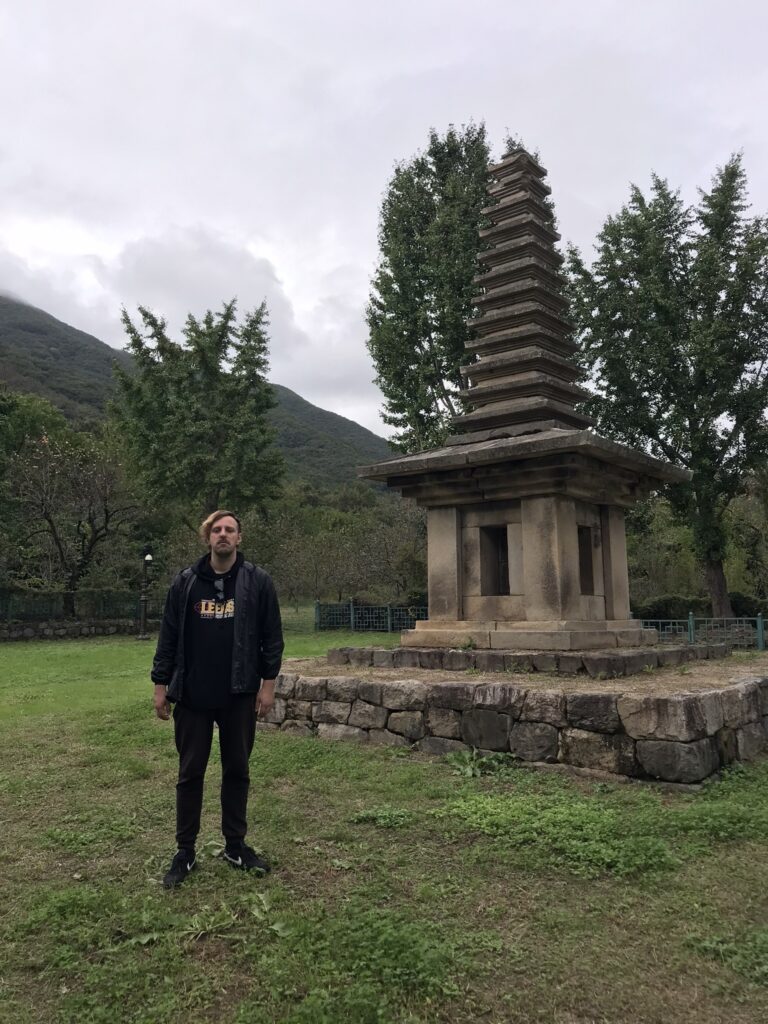 A pagoda in Oksan
