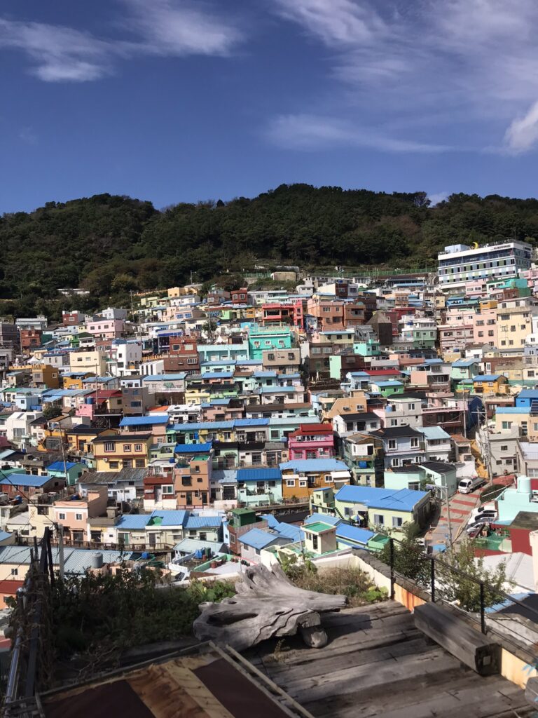 Houses at Gamcheon in Busan