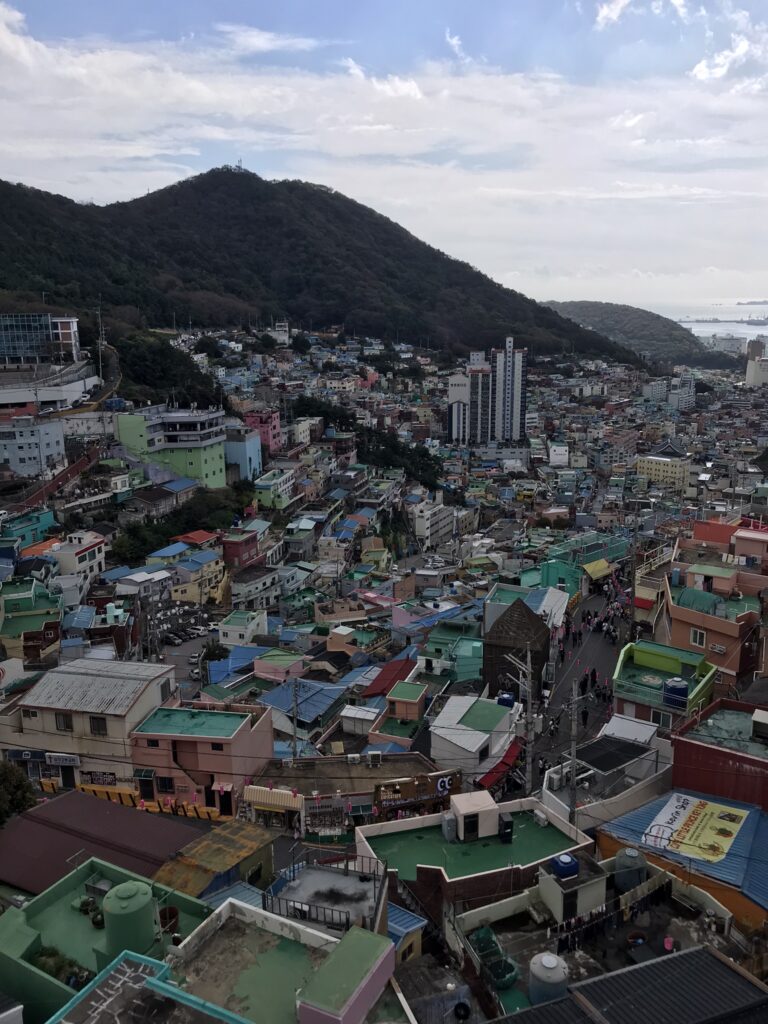 South Korea travel at Gamcheon in Busan