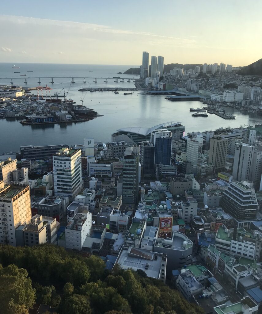 The skyline of busan