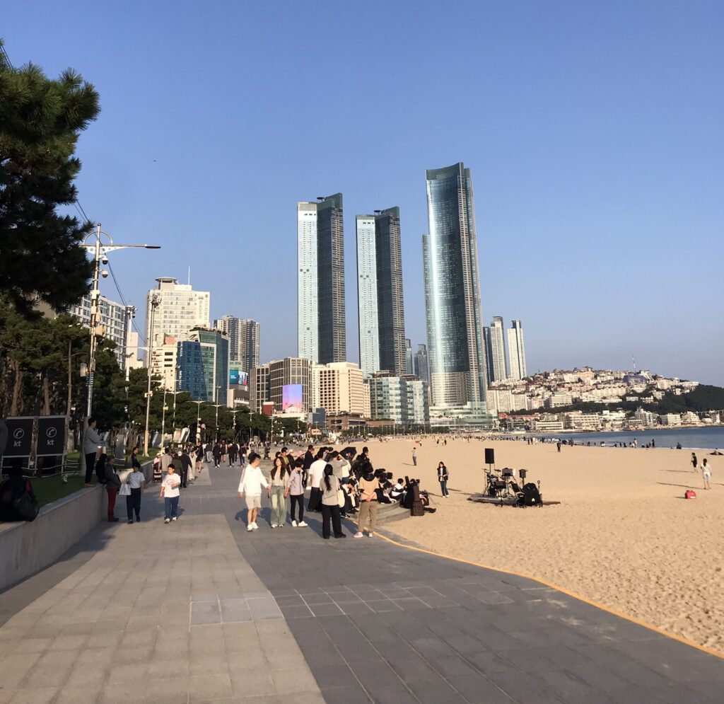 Haeundae Beach in Busan