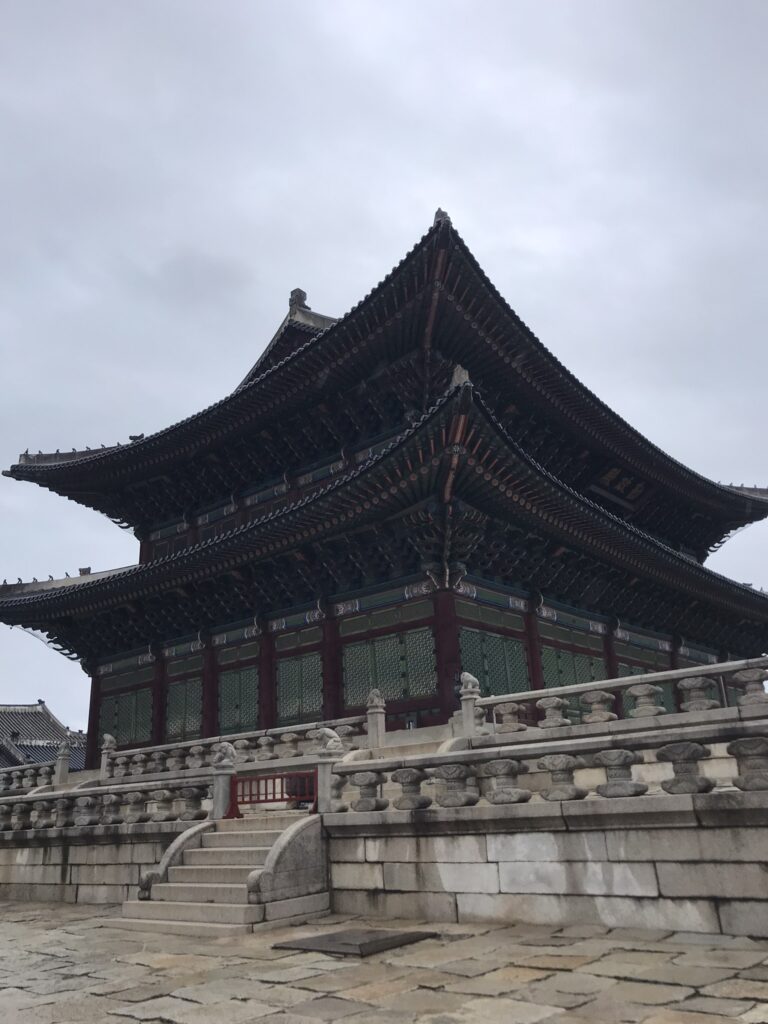 An imperial palace in Seoul
