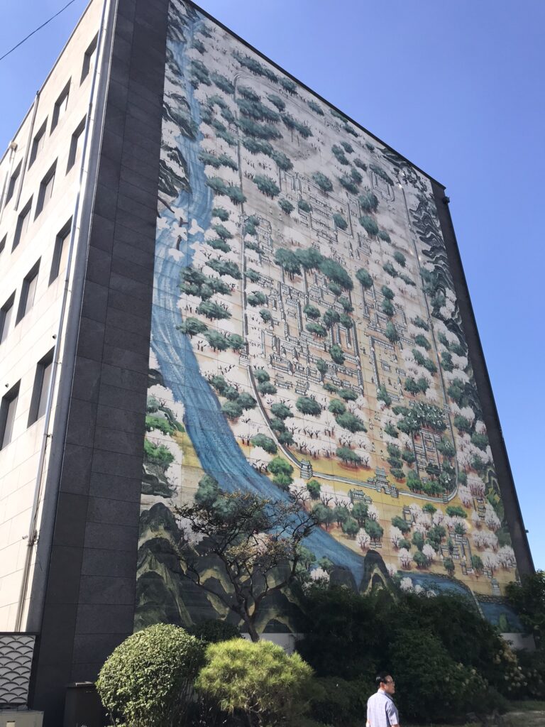 A mural in Jeonju