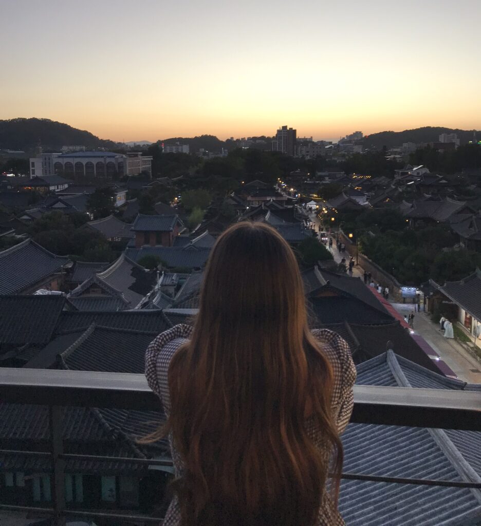 South Korea travel at the hanok village in Jeonju
