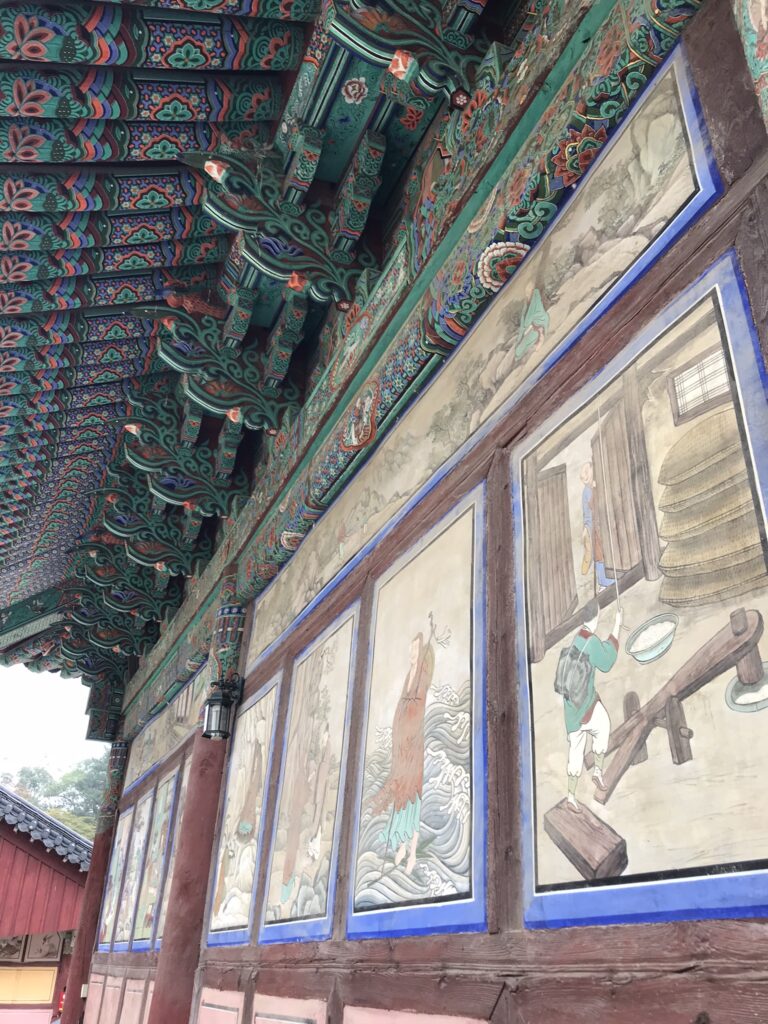 South Korea travel at Haeinsa temple