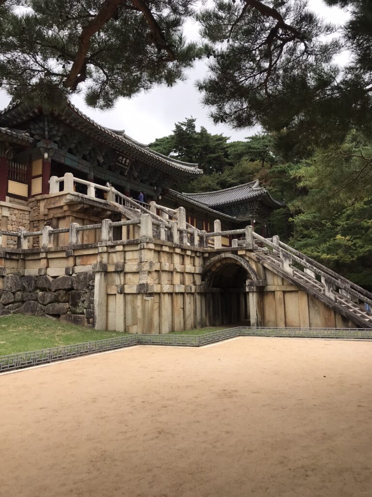 Stairs at Bulguksaa Temple in Gyeongju