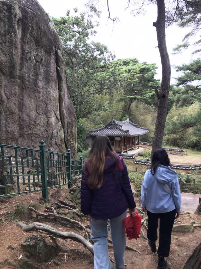 South Korea travel at Namsan in Gyeongju