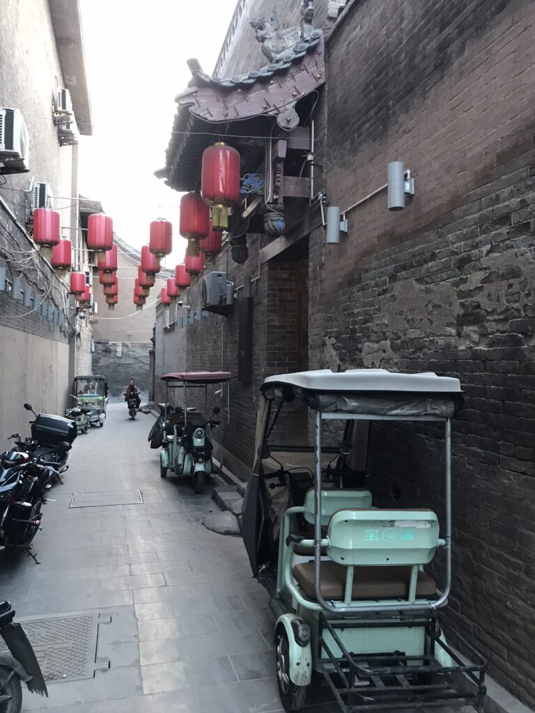 An alley in Pingyao