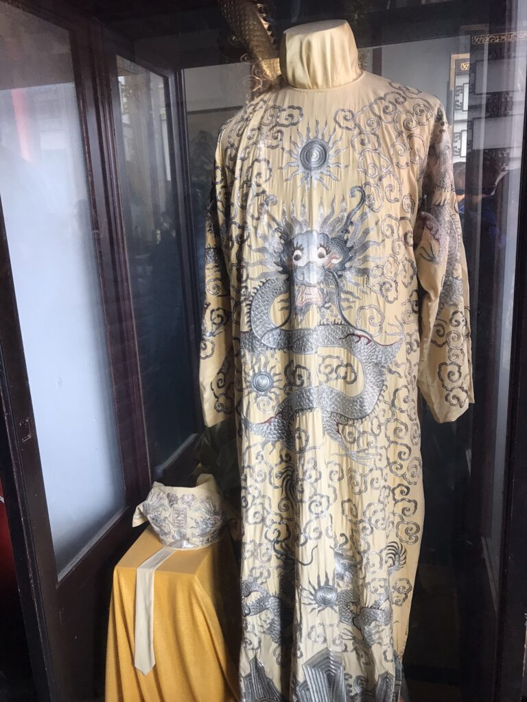 A robe worn by the Hong Xiuquan in Nanjing