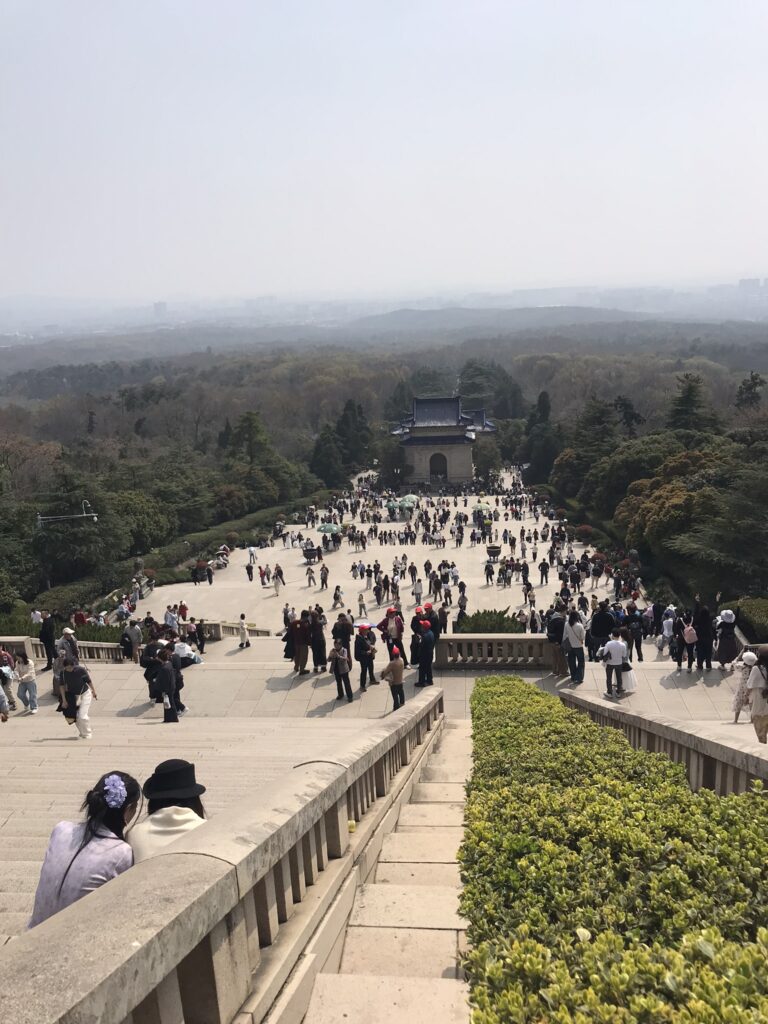 The mausoleum of Sun Yat-sen in Nanjing