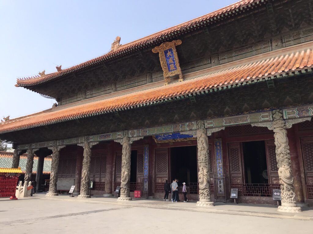 The Temple of Confucius in Qufu